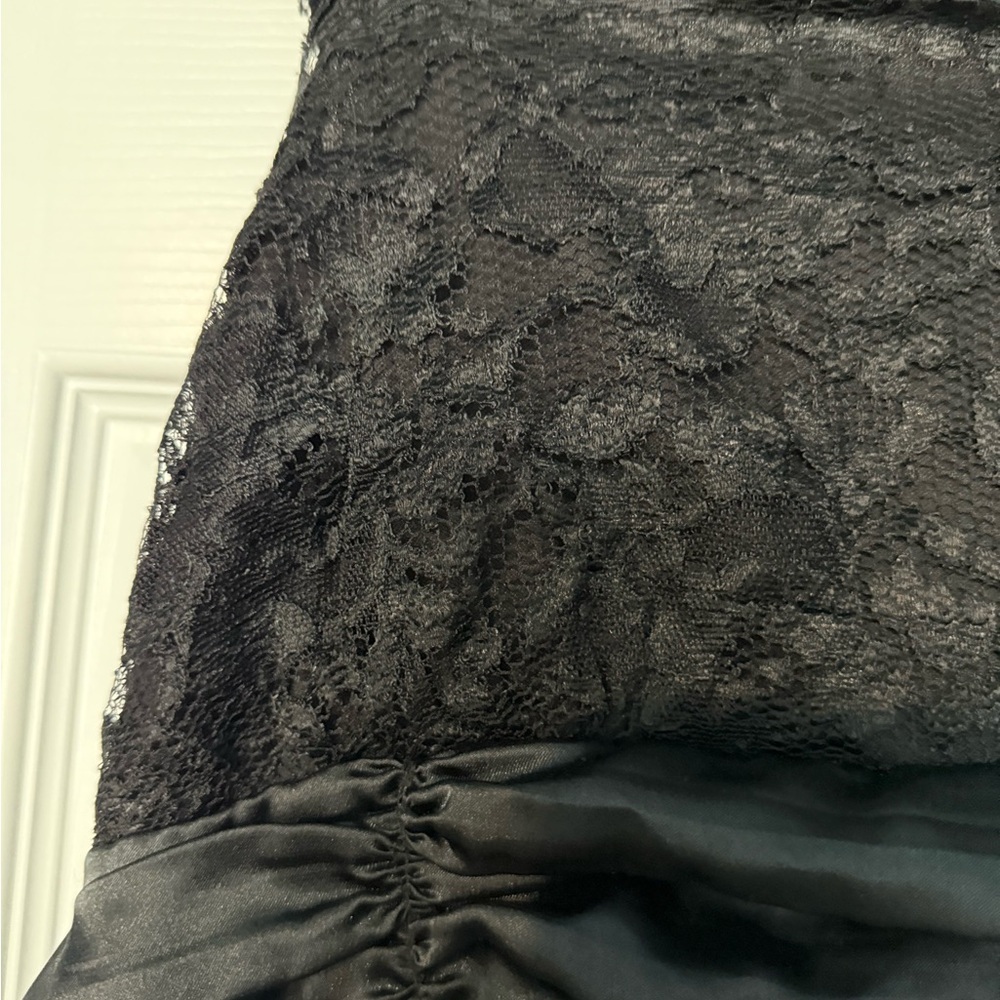 Ruby Rox Black Lace Mini Dress - Picture 2 of 5